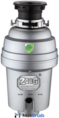 Измельчитель Zorg Sanitary ZR-75 D хром