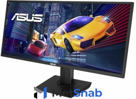 Монитор 34" ASUS VP348QGL 3440x1440, VA, 75Hz, FreeSync, 350cd/m2, 16:9, 178°/178°