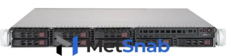 Серверная платформа 1U Supermicro SYS-1029P-WTR на базе чипсета Intel C621 3647x2 Intel Xeon Scalable DDR4-2666x12 2.5"x8 SATA