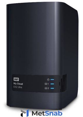 Сетевой накопитель (NAS) Western Digital My Cloud EX2 Ultra 12 TB (WDBSHB0120JCH-EEUE)