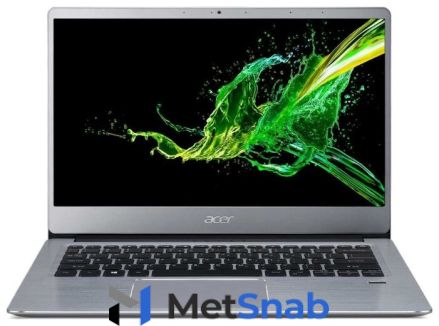 Ноутбук Acer SWIFT 3 SF314-58G-73BV (Intel Core i7 10510U 1800MHz/14"/1920x1080/8GB/512GB SSD/DVD нет/NVIDIA GeForce MX250 2GB/Wi-Fi/Bluetooth/Endless OS)