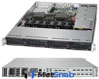 SYS-6019P-WTR Платформа SuperMicro 1G 2P 2x750W