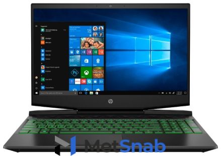 Ноутбук HP PAVILION 15-dk1003ur (Intel Core i7 10750H 2600MHz/15.6"/1920x1080/8GB/512GB SSD/DVD нет/NVIDIA GeForce GTX 1650 Ti 4GB/Wi-Fi/Bluetooth/Windows 10 Home)