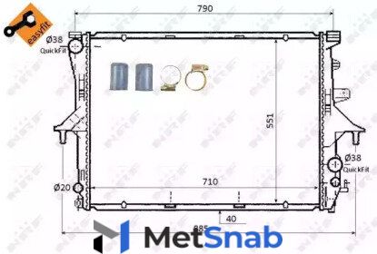 Теплообменник Nrf 53864