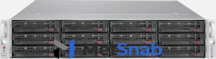 Серверная платформа 2U Supermicro SSG-6029P-E1CR16T на базе чипсета Intel C622 3647x2 Intel Xeon DDR4-2933x16 2.5",3.5"x14 SAS,SATA