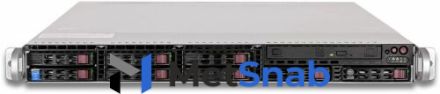 Серверная платформа 1U Supermicro SYS-1029P-WTR (2x3647, C621, 12xDDR4, 8x2.5" HS, 2xGE, 2x750W,Rail)