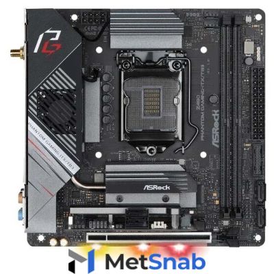 Материнская плата ASRock Z490 PHANTOM GAMING-ITX/TB3