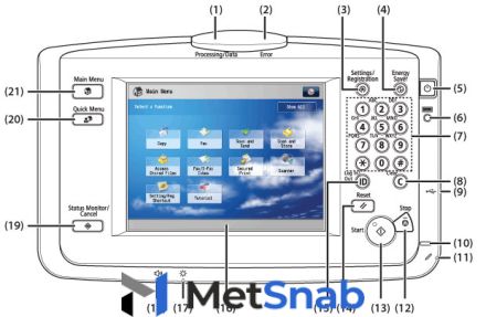 Canon панель управления вертикальная Upright Control Panel-A1 (3731B001)