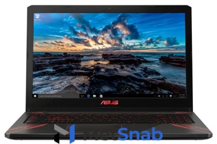 Ноутбук ASUS FX570UD-FY218T (Intel Core i7 8550U 1800 MHz/15.6"/1920x1080/8GB/1128GB HDD+SSD/DVD нет/NVIDIA GeForce GTX 1050/Wi-Fi/Bluetooth/Windows 10 Home)