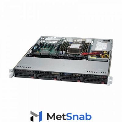 Серверная платформа Supermicro SuperServer (SYS-5019P-MT)