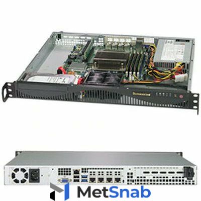 SYS-5019C-M4L Серверная платформа SuperMicro