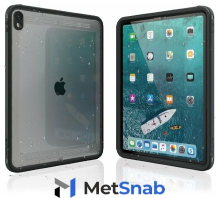 Водонепроницаемый чехол Catalyst Waterproof Case for 12.9" (2018) iPad Pro, черный (Stealth Black)