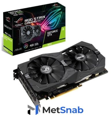 Видеокарта ASUS ROG GeForce GTX 1650 1485MHz PCI-E 3.0 4096MB 8002MHz 128 bit 2xDisplayPort 2xHDMI HDCP STRIX GAMING