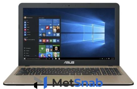 Ноутбук ASUS VivoBook F540BA-GQ193T (AMD A6 9225 2600 MHz/15.6"/1366x768/4GB/500GB HDD/DVD нет/AMD Radeon R4/Wi-Fi/Bluetooth/Windows 10 Home)