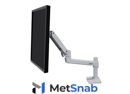 Настольное крепление для монитора Ergotron LX Desk Mount LCD arm белое (45-490-216)