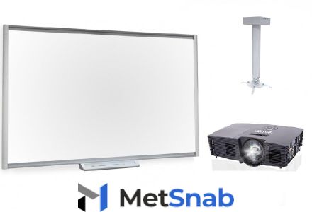 Интерактивный комплект SMART Board SBM685 с проектором SMART V12 и креплением DSM-14KW