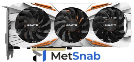 Видеокарта GIGABYTE GeForce GTX 1080 Ti 1544MHz PCI-E 3.0 11264MB 11010MHz 352 bit DVI HDMI HDCP Gaming OC