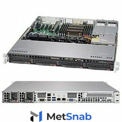 Серверная платформа Supermicro 5019S-MR (SYS-5019S-MR)