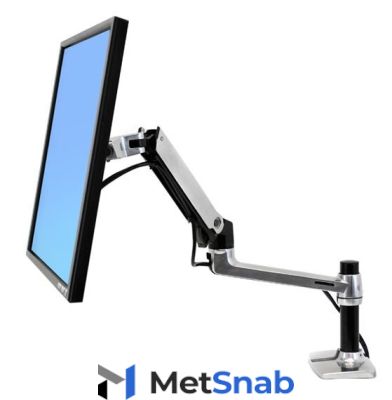 Ergotron LX Arm Ergotron 45-241-026 (металлик) Крепление для монитора