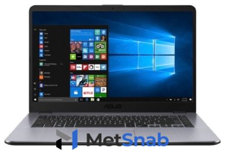 Ноутбук ASUS VivoBook 15 X505ZA-BQ074T (AMD Ryzen 5 2500U 2000MHz/15.6"/1920x1080/8GB/256GB SSD/DVD нет/AMD Radeon Vega 8/Wi-Fi/Bluetooth/Windows 10 Home)