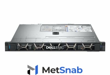 Сервер Dell PowerEdge R240/ 1U/ 4LFF/ E-2134 (3.50GHz/ 8M/ 4C/ 71W) / noMemory / PERC H330 FH/ DVD/ noHDD / 2xGE LOM/ iDRAC9 Exp/ 250W/ Bezel/ Rails/ 3YBWNBD R240-7655-01