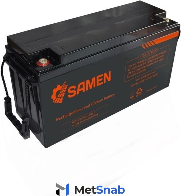 Аккумулятор Samen UD 12V-200AH черный