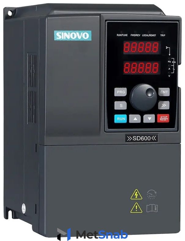 Частотный преобразователь SINOVO SD600-4T-5.5GC-SCT 5.5 кВт с 220 на 380 В