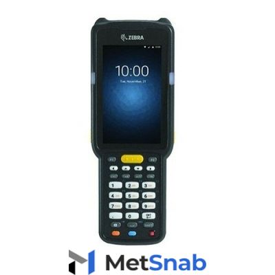 терминал сбора данных zebra mc330k-sp4hg4rw (wlan, bt, nfc, camera, 2d imager se475x, 47 key, hi.bat, android, 4gb ram/32gb rom, sensors, rw) MC330K-SP4HG4RW