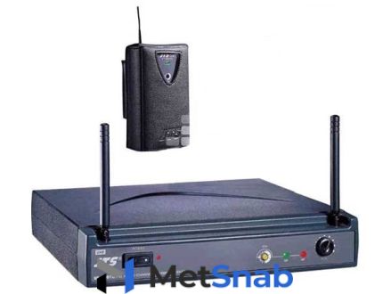 JTS US-8001D/PT-850B Радиосистема одноканальная UHF-передатчик поясной, 10 мВт, 40-18000Гц