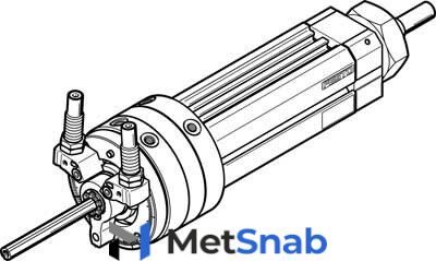 Поворотно-линейный модуль Festo DSL-25-80-270-CC-A-S2-KF-B