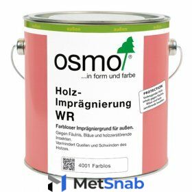 OSMO Holz-Imprägnierung WR 4001 | Антисептик-грунтовка для наружных работ бесцветный (25 л)