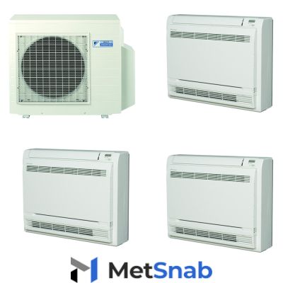 Мультисплит-системы Daikin FVXS25F/FVXS25F/FVXS25F/3MXS68G