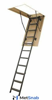 Чердачная лестница Fakro Лестница складная металлическая LMS (2,8 м; 120х60 см)