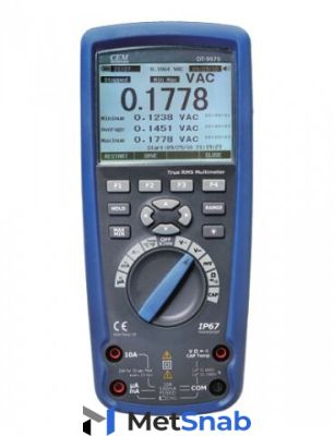 CEM Instruments DT-9979 цифровой мультиметр, IP67, True RMS, передача данных Bluetooth 481110