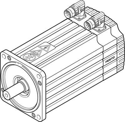 Серводвигатель Festo EMMS-AS-140-L-HS-RR