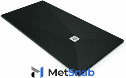 Душевой поддон Acquabella PLATO_BASE_NINETY_SLATE_NEGRO_120x90