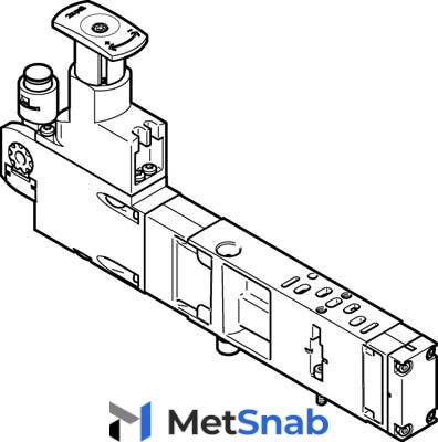 Блоки регуляторов Festo VABF-S4-2-R3C2-C-6