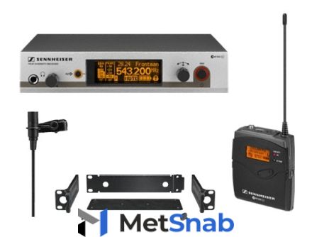 Sennheiser EW 312-G3-B-X радиосистема с петличным микрофоном, UHF(626-668 МГц)