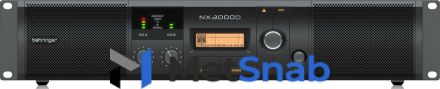 BEHRINGER NX3000D профессиональный усилитель мощности с DSP 3000 Вт