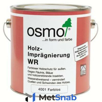 Osmo Антисептик для древесины Holz-Imprägnierung WR (25 л 4001 Бесцветный )