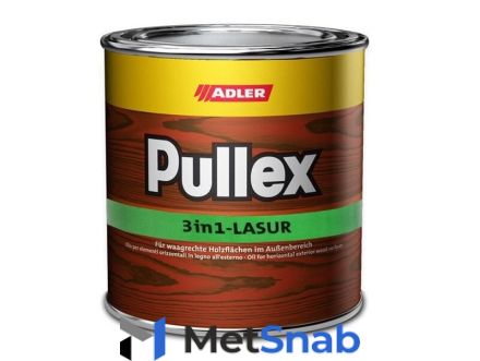 Adler Пропитывающая лазурь Pullex 3in1-Lasur на основе растворителя (Цвет-LW 023 Nuss Pullex 3in1 Lasur Объём-10 л.)