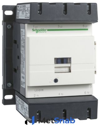 Магнитный пускатель/контактор перемен. тока (ac) Schneider Electric LC1D115F7