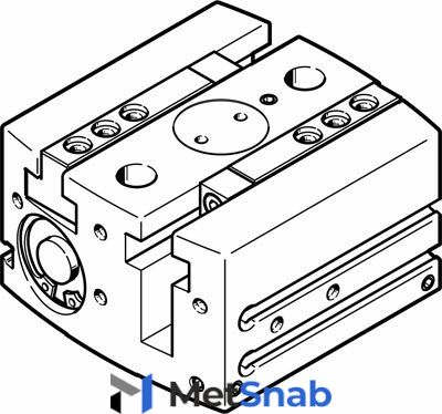 Захват параллельный с большим ходом Festo HGPL-25-20-A-B