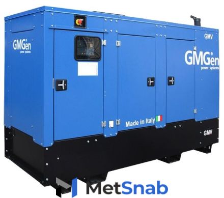 Дизельный генератор GMGen GMV110 в кожухе (80000 Вт)