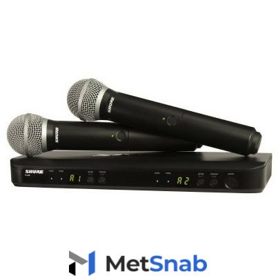 Shure BLX288E/PG58 двухканальная вокальная радиосистема