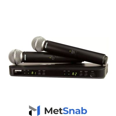 Радиосистема на два микрофона Shure BLX288E/SM58 M17 662-686 MHz