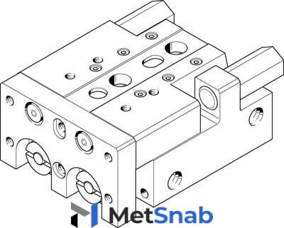 Мини-суппорт Festo SLT-20-30-P-A