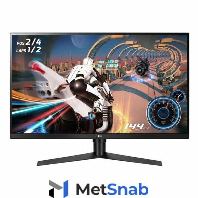 Монитор LG 31.5" Gaming 32GK650F-B черный VA LED 5ms 16:9 HDMI матовая HAS Pivot 3000:1 350cd 178гр/178гр 2560x1440 DisplayPort QHD 8.3кг