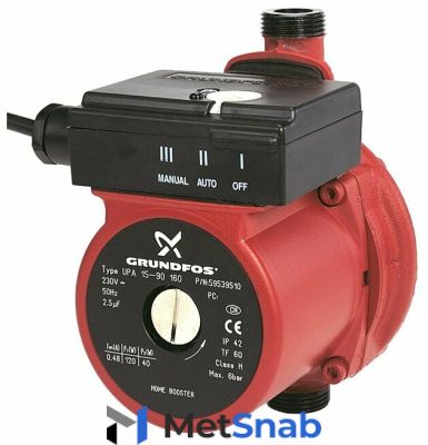 Циркуляционный насос Grundfos UPA 15-90N