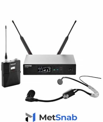 SHURE QLXD14E/SM35 G51 радиосистема с головным микрофоном SM35